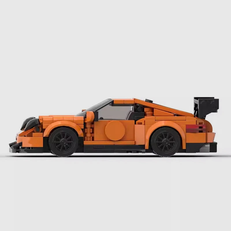 Orange Porsche 911 GT3 - 2Hops Industries